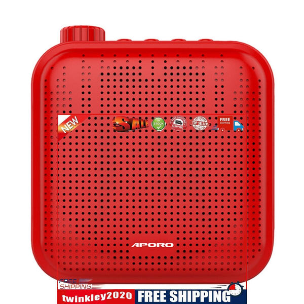 Voice Amplifier with Wired Microphone, Rechargeable Speaker for Teachers