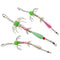Double Row Fishing Cuttlefish Hook Carbon Steel Squid Hook Tackle (Luminous