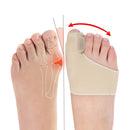 Toe Separator Straightener Pad Elastic Hallux Thumb Valgus Corrector (L) Newly