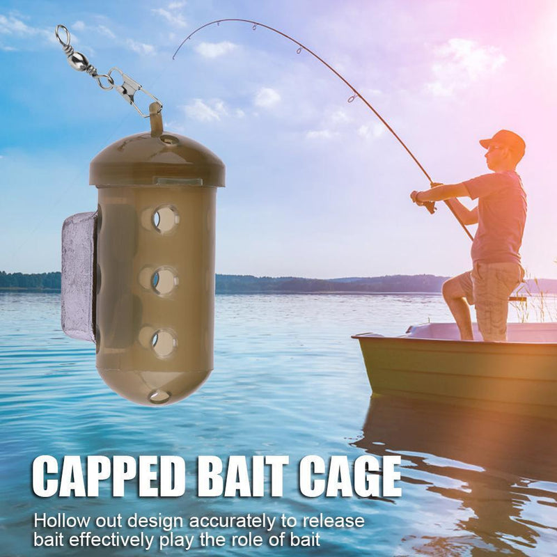 Practical Lure Cage Fishing Tackle Carp Pellet Feeder Bait Cage Lures Pit Device