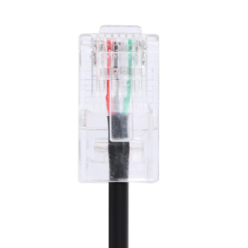 Ethernet RJ45 8P8C Male to RJ11 6P4C Female Adapter Converter Cable for Headset