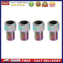 4x Valve Adapter Pump Converters Presta to Schrader Wheels Gas Nozzle Tube