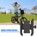 Mountain Road Bicycle Phone Holder Universal Motorcycle Handlebar Clip Stand