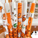 Tiger Pattern Cartoon Creative Cute Office Supplies Student Stationery Gel Pen