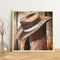 Hand Painted Oil Paint by Numbers DIY Boat Hat Drawing Wall Art Decoration Gift