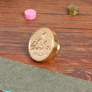 Retro Invitation Seal Stamps DIY Cute Animal Pattern Sealing Wax Craft (4) Newly