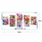 5pcs 5D DIY Full Drill Diamond Painting Butterfly Flowers Cross Stitch Kit