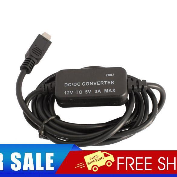 12V to 5V 3A 15W MINI 5P USB DC-DC Buck Converter Step Down Module