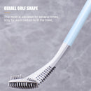 Golf Toilet Brush - Wall Mounted Toilet Brush with Long Handle (Sky Blue) Newly