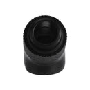 G1/4 Screw Thread 45 Degree Elbow Rotation Brass Connector Fitting(Black) Newly