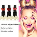 Aediea Nail Ornaments, 50 Piece/Set Butterfly Nail Polish Display False Nails