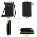 Holder Bag Women PU Leather Mobile Phone Bag Crossbody Cellphone Coin Purse