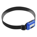 3 Modes Waterproof COB Flashlight Outdoors Headlight Headlamp Torch(Blue) Newly