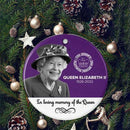 Königin Elizabeth II. Acryl-Ornament, Platin-Jubiläums-Gedenkfeier, Denkmal.