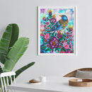 Diamond Painting Bird Partial Special Shape Rhinestone DIY Picture (PA023) Newly