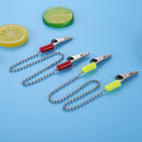 Napkin Holder Dental Lab Bib Crocodile Clips Flexible Metal Ball Chain  Newly