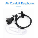 vanpower Transparent Acoustic Tube Earphone Stereo Headphones 3.5mm Mono Heads