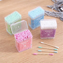 Tool Double Heads Cotton Swabs Bamboo Wood Nose Ears Cleaning Buds Sticks