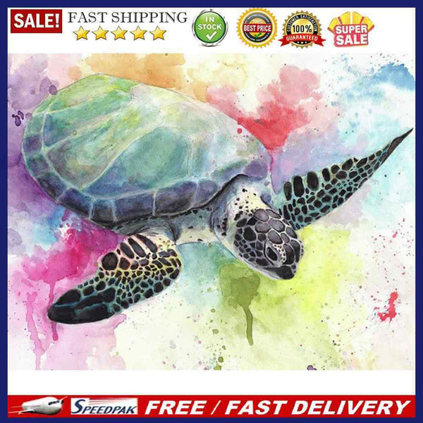 DIY Full Drill Round Diamond Painting Animal Drawing Full Drill for Artcrafts