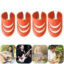4pcs Finger Cover Colorful Finger Picks for Ukulele Electric Acoustic Guitar