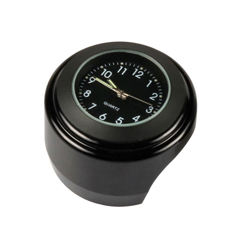 Motorcycle Clock Waterproof 22-25mm Dia Handlebar Watch Luminous Quartz Clock