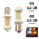 #A 2pcs 126SMD LED Turn Brake Lamp Ceramic Auto Turn Headlights Lighting Parts