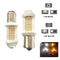 #A 2pcs 126SMD LED Turn Brake Lamp Ceramic Auto Turn Headlights Lighting Parts
