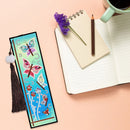 2pcs Creative DIY Diamond Painting Bookmark Leather Tassel Tags Art (SQ059)
