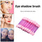 #A 50pcs Eyeshadow Brushes Double Sided Sponge Women Make Up Eye Shadow Brushes