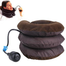 Air Cervical Neck Traction Soft Brace Device Pain Relax Brace Pillow Holder