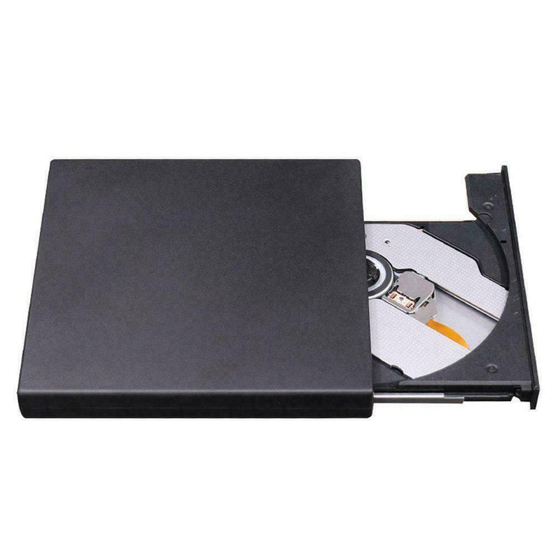 USB External Drive DVD CD RW Disc Burner Combo Reader 07/08/10 Windows G4Y1