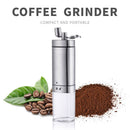 Stainless Steel Coffee Bean Mill Adjustable Knob Setting Manual Coffee Grinder