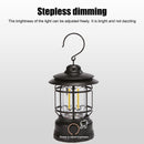 800mAh LED Hanging Camping Lanterns Outdoor Hiking Tent Lights (Black)