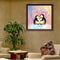 Domybest Penguins 5D DIY Full Drill Round Diamond Painting Embroidery Cross Stitch