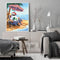 Oil Paint by Numbers Santa Canvas Artwork Living Room Wall Picture Decoration