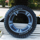 Inflatable Tire Floating Swimming Circle Pool Air Mattress Swim Water Toys