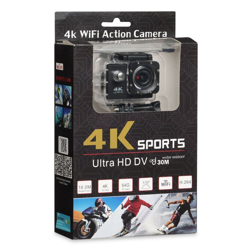 DV Sports Camcorder Sports Camera Ultra 4K 1080P WiFi Camera Action Camcorder
