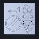 Snowvirtuos Mark Group Joint DIY Metal Stencil Scrapbook Embroidery Craft Cut