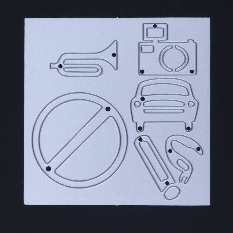Snowvirtuos Mark Group Joint DIY Metal Stencil Scrapbook Embroidery Craft Cut