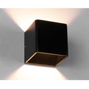 LED Wall Lamp 5W 85-265V 3000K Adjustable Bedside Lamp(Black)(Warm Light)