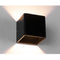 LED Wall Lamp 5W 85-265V 3000K Adjustable Bedside Lamp(Black)(Warm Light)