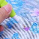 5D DIY Diamond Painting Cross Stitch 1 Head Point Drill Pen with Light(Frog