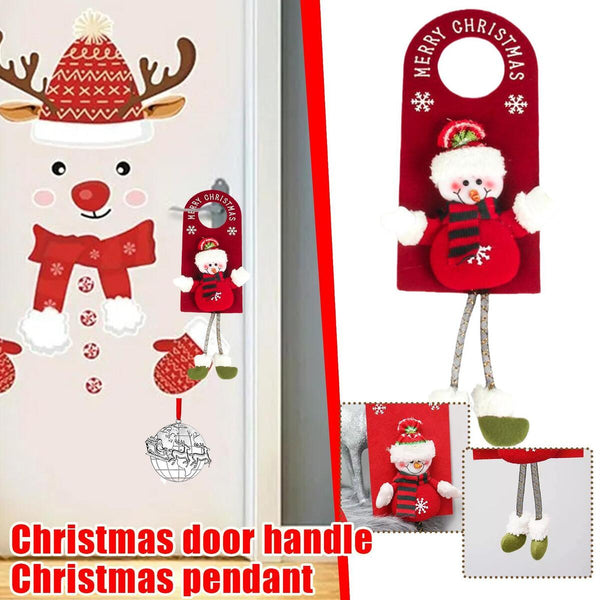 Christmas Pendant Hanging Door Decorations Xmas Tree Home Party Ornaments #