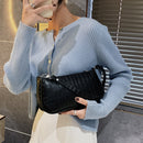 Alligator Pattern Party Wristlet Clutch PU Underarm Bag for Women Shoulder Purse