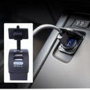 Universal Car Motorcycle Dual USB Charger 3.1A Power Socket w/ Waterproof Cover