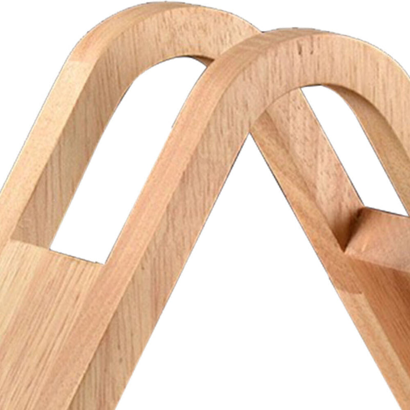 Wooden V60 Filter Paper Rack Hand Drip Coffee Filter Paper Holder Stand (B)