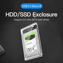 2552U3 USB3.0 to SATA 2.5 inch Solid State Drive Box SSD External Enclosure