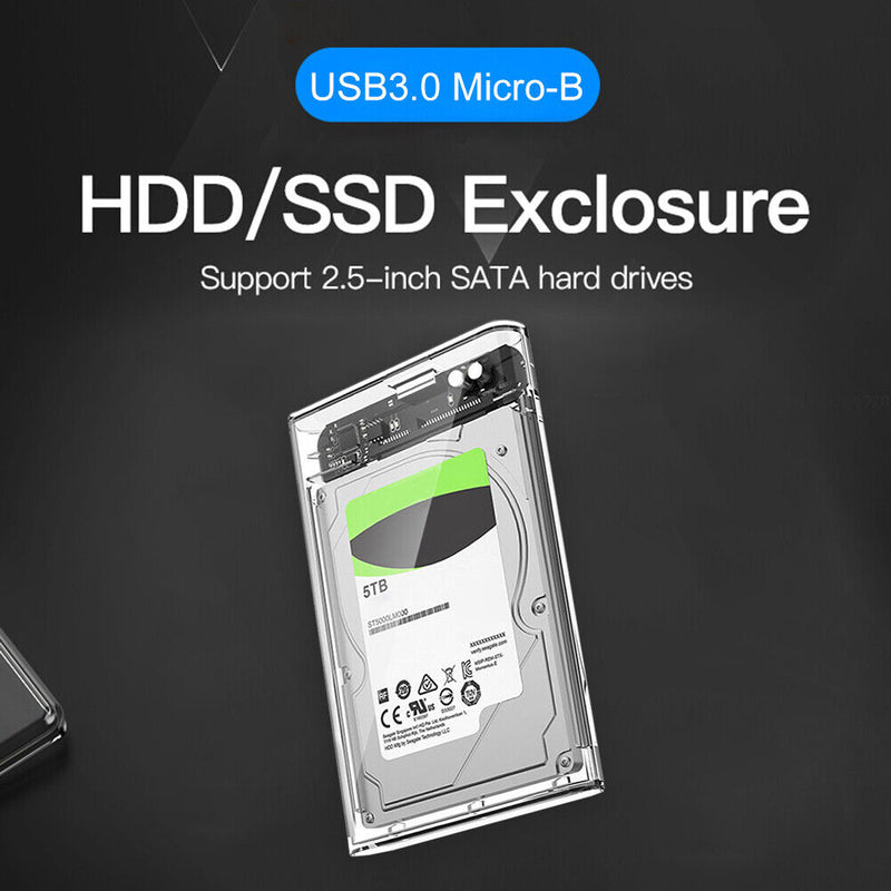 2552U3 USB3.0 to SATA 2.5 inch Solid State Drive Box SSD External Enclosure