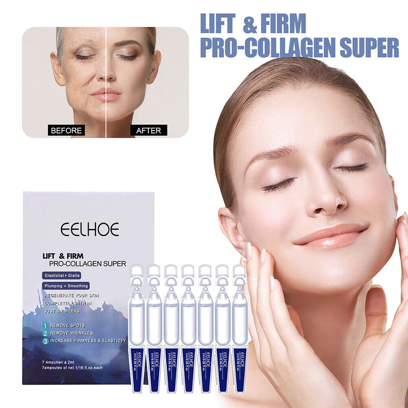 Collagen Serum Whitening Anti Wrinkles Moisturizing Hydrating Facial Essence