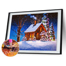 5D DIY House Scenery Diamond Painting Full Round Drill Rhinestone Decor Craft